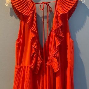 Zara- this festive Red maxi dress is perfect for all occasions